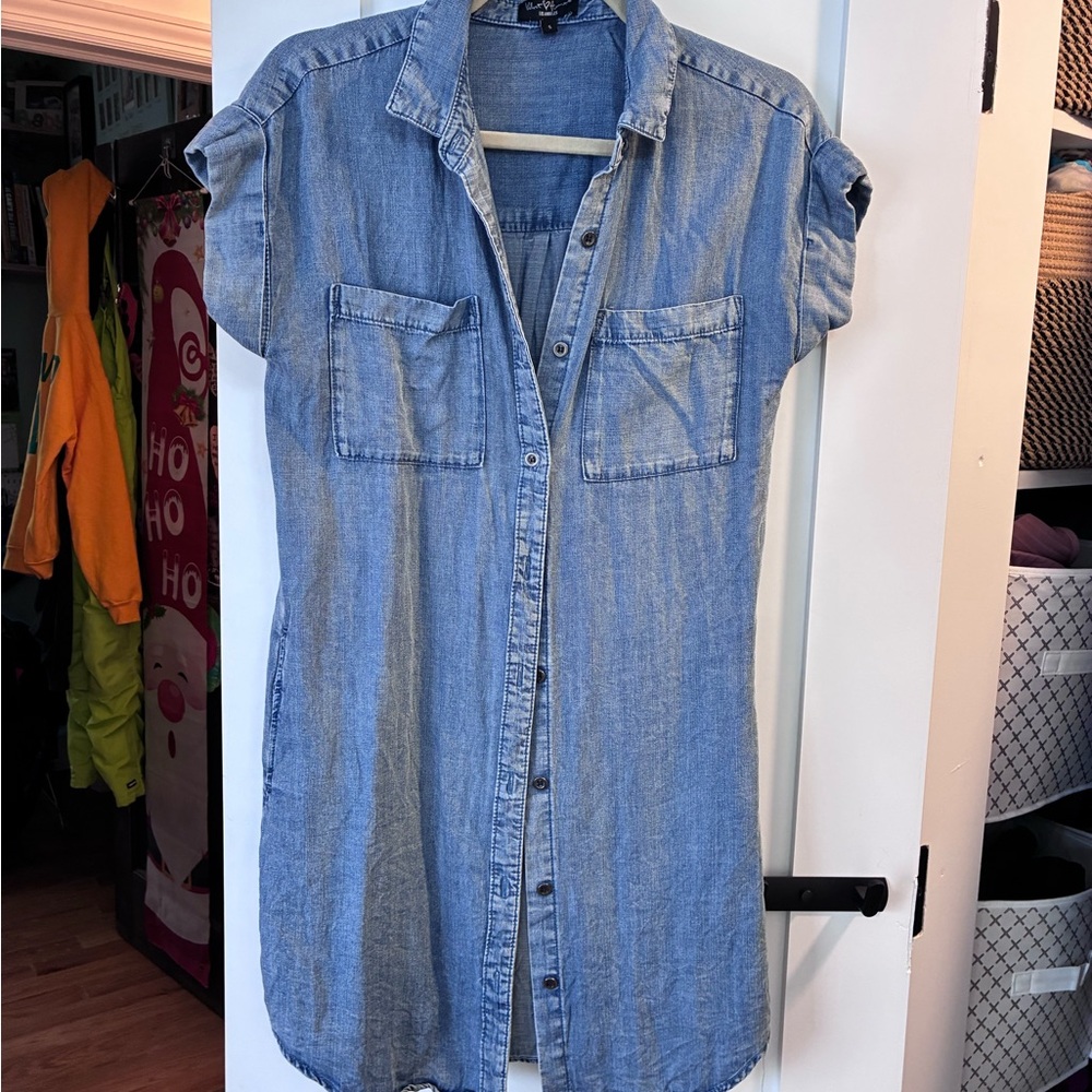 Blue Denim Top